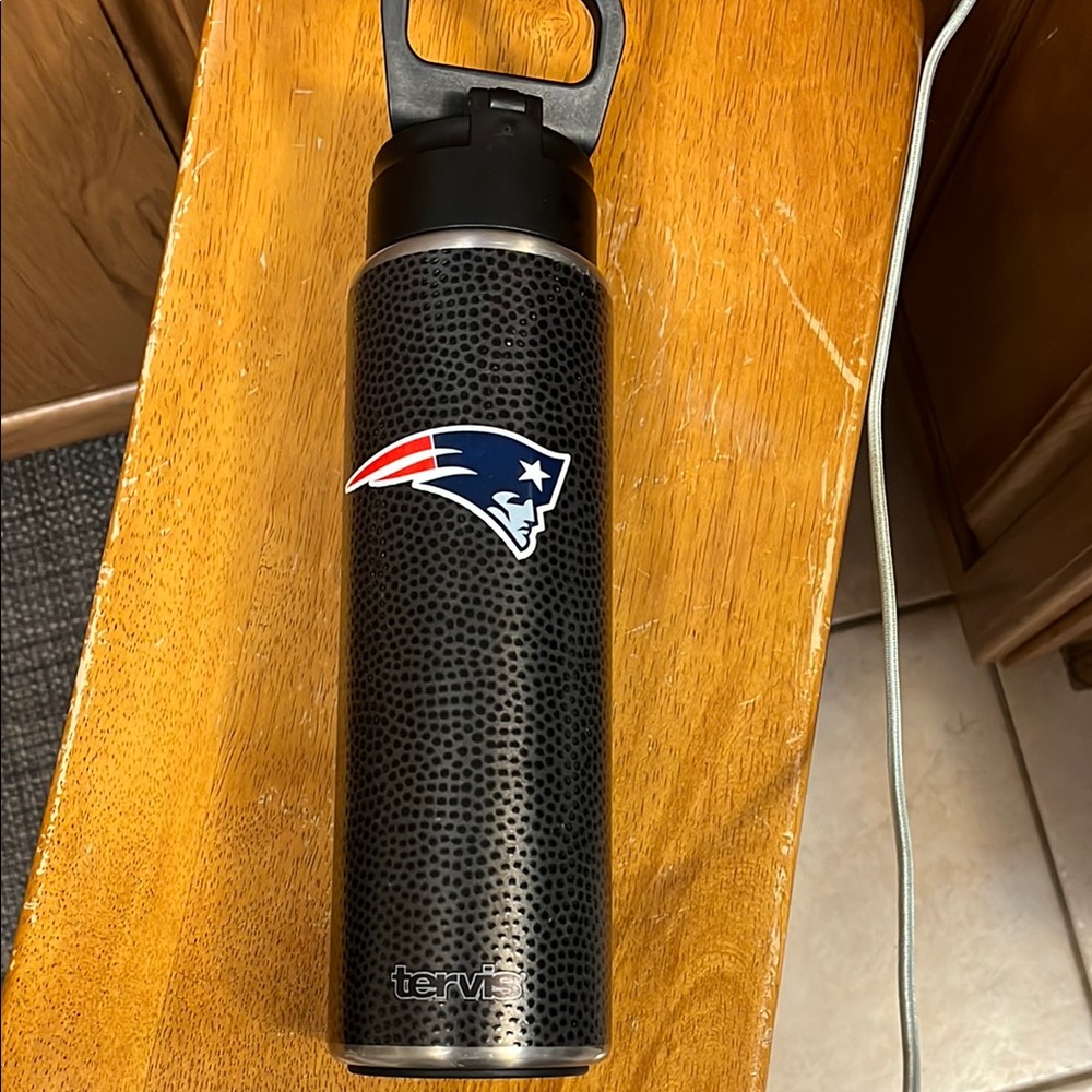 Tervis Black Patriots Sports Water Bottle